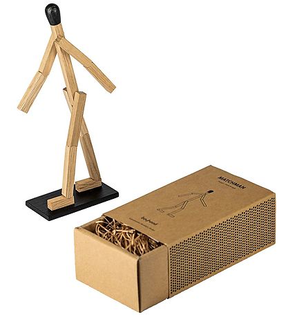Boyhood Tændstikmand - Matchman - Large - Oak