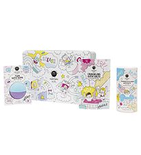 Nailmatic Badesæt - Box m. Badebombe, Badesalt, Knitrende Badesa Nailmatic Badesæt - Box m. Badebombe, Badesalt, Knitrende Badesa