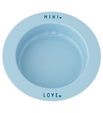 Design Letters Dyb Tallerken - Mini Favourite - Light Blue Design Letters Dyb Tallerken - Mini Favourite - Light Blue