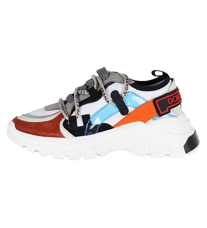 Dolce & Gabbana Sko - Low Lace - Hvid/Multifarvet Dolce & Gabbana Sko - Low Lace - Hvid/Multifarvet