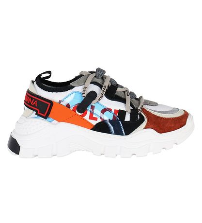 Dolce & Gabbana Sko - Low Lace - Hvid/Multifarvet Dolce & Gabbana Sko - Low Lace - Hvid/Multifarvet