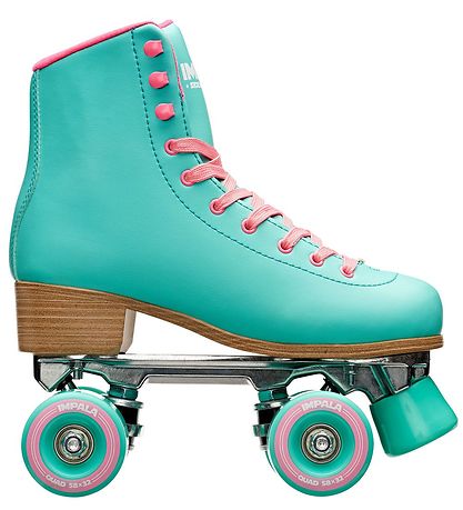 Impala Rulleskøjter - Quad Skate - Aqua/Pink