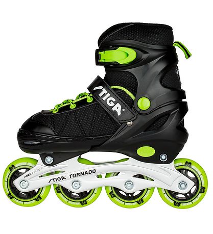 Stiga Rulleskøjter - Tornado - Sort/Grøn Stiga Rulleskøjter - Tornado - Sort/Grøn