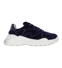 Emporio Armani Sko - Velour - Navy Emporio Armani Sko - Velour - Navy