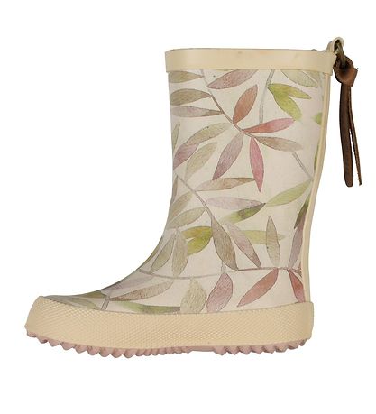 Bisgaard Gummistøvler - Fashion - Beige Leaves