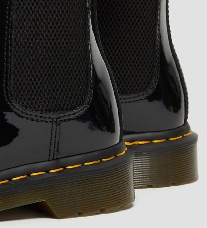 Dr. Martens Støvler - Patent Lamper - Sort