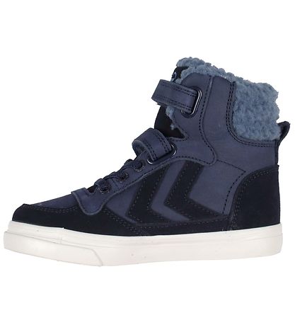 Hummel Vinterstøvler - HMLStadil Winter High Jr. - Black Iris
