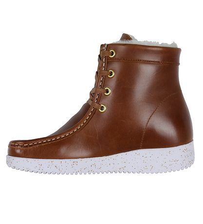 Nature Winter Boots w. Lining - Asta - Tobacco Nature Winter Boots w. Lining - Asta - Tobacco