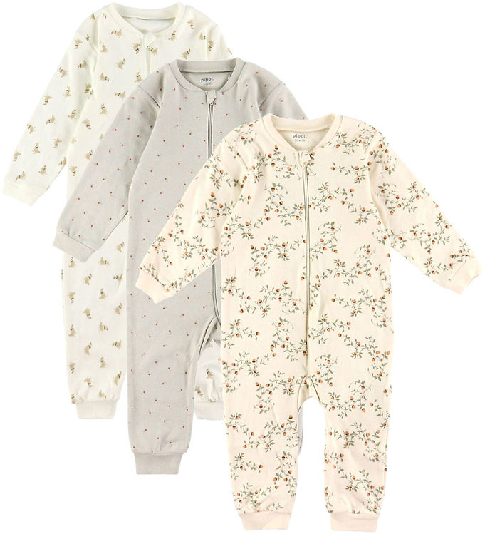 Pippi Heldragt u/f - 1 stk. - Assorteret - Unisex m. Mønster