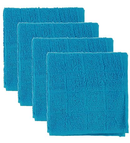 Gants de toilette Pippi - 4 Pack - Turquoise Gants de toilette Pippi - 4 Pack - Turquoise