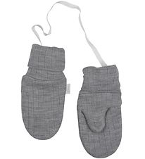 Moufles Joha - Laine - Gris Moufles Joha - Laine - Gris