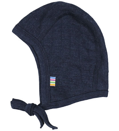 Joha Babymütze - Wolle/Seide - Navy Joha Babymütze - Wolle/Seide - Navy
