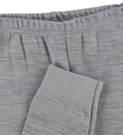 Joha Leggings - Uld/Bomuld - Lysegrå