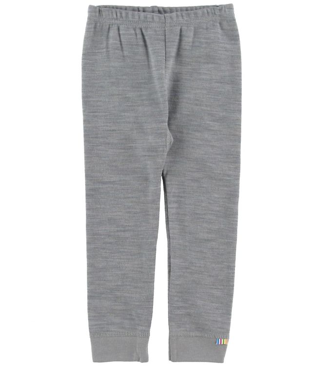 Joha Leggings - Uld/Bomuld - Lysegrå