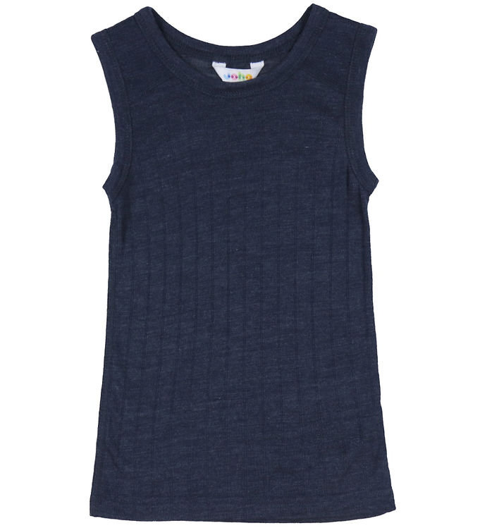 Joha Undertrøje - Uld/Silke - Navy billede