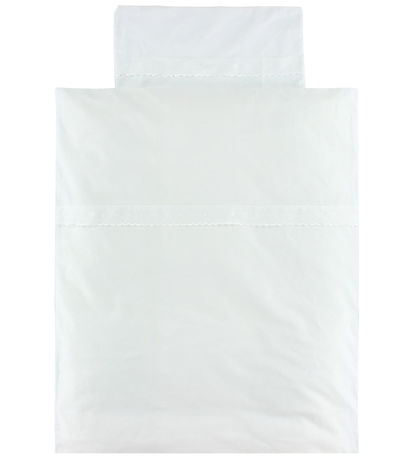 Nørgaard Madsens Sengetøj - Assorteret - Baby - Hvid m. Blonde