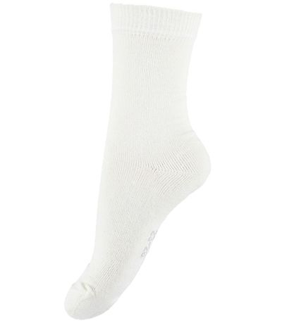 Fuzzies Socks - Wool/Cotton - Milky White