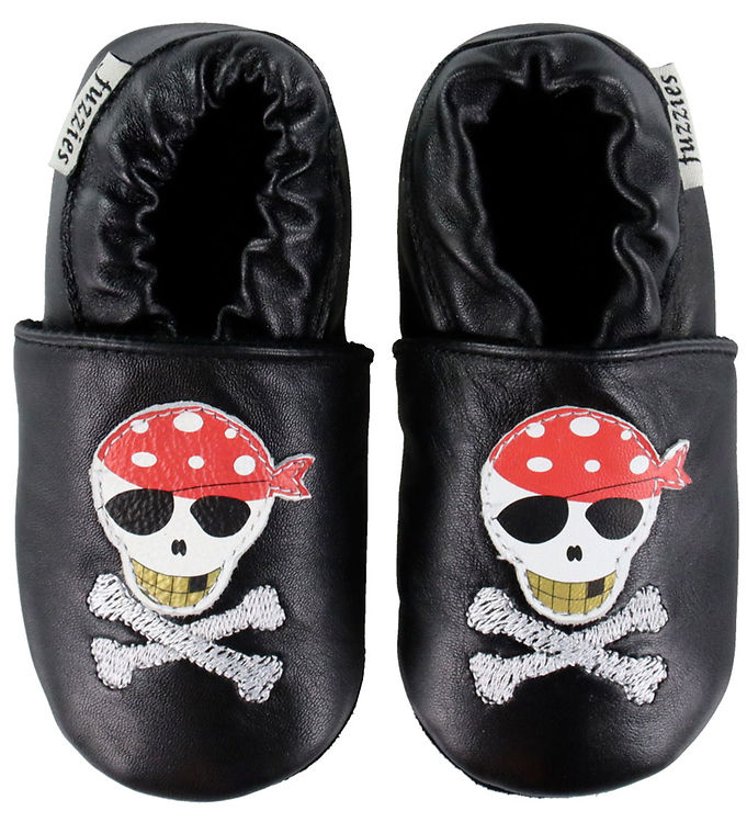 Fuzzies Skindfutter - Philip - Sort m. Pirat