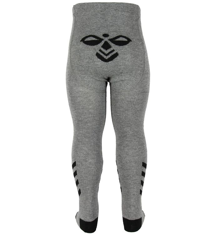 Hummel Strømpebukser - HMLBello - Grå m. Vinkler