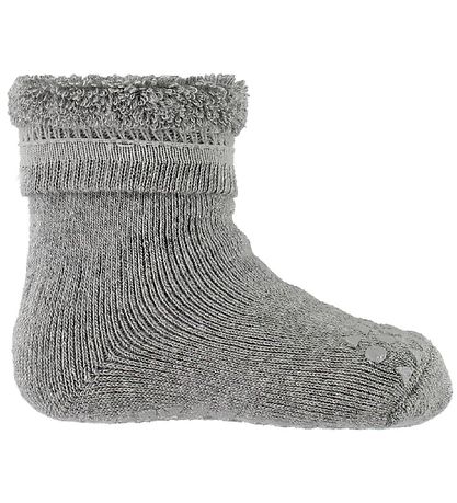 GoBabyGo Non-Slip Socks - Grey Melange GoBabyGo Non-Slip Socks - Grey Melange