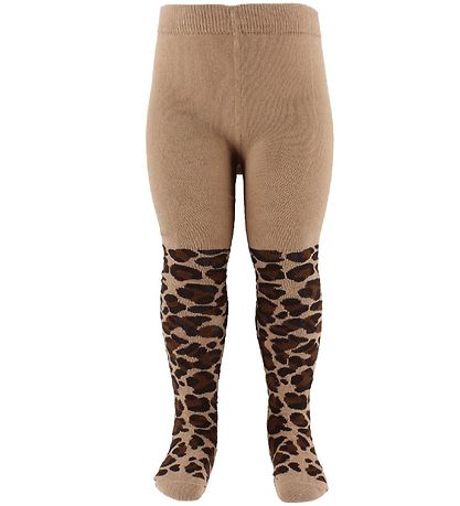 Fuzzies Strømpebukser - Brun Leopardprint Fuzzies Strømpebukser - Brun Leopardprint