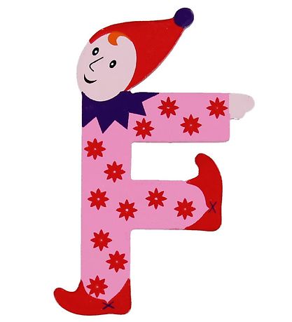 Petit Jour Paris Alfe Letter - F - Pink Petit Jour Paris Alfe Letter - F - Pink