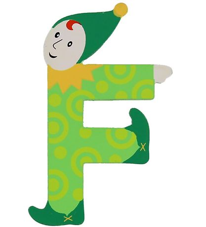 Petit Jour Paris Alfe Letter - F - Light Green Petit Jour Paris Alfe Letter - F - Light Green