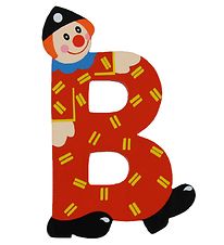 Petit Jour Paris Clown Letter - B - Red Petit Jour Paris Clown Letter - B - Red