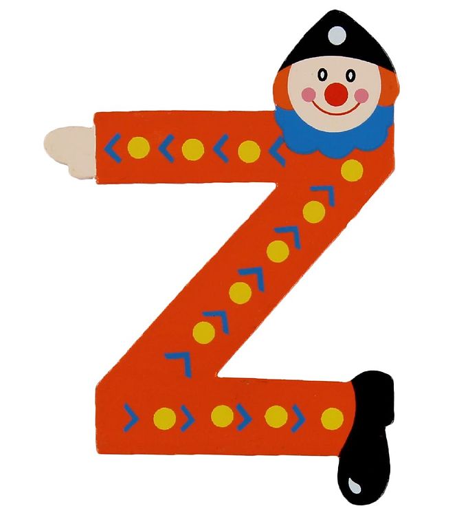 Petit Jour Paris Klovne Bogstav - Z - Orange