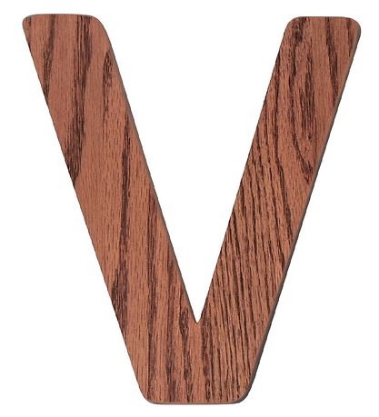 Sebra Holz Buchstaben - V Sebra Holz Buchstaben - V