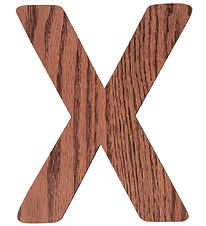 Sebra Wooden Letter - X Sebra Wooden Letter - X