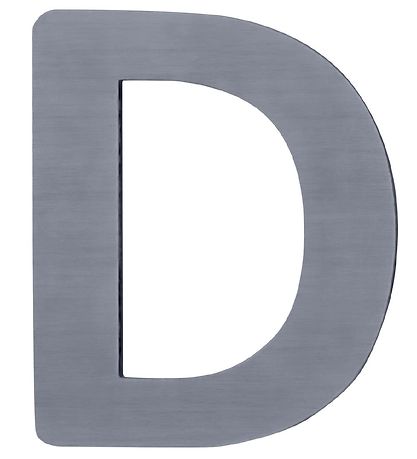 Sebra Holz Buchstaben - D - Grau Sebra Holz Buchstaben - D - Grau