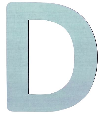 Sebra Wooden Letter - D - Pastel Boy Sebra Wooden Letter - D - Pastel Boy
