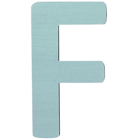 Sebra Holz Buchstaben - F - Pastel Sebra Holz Buchstaben - F - Pastel