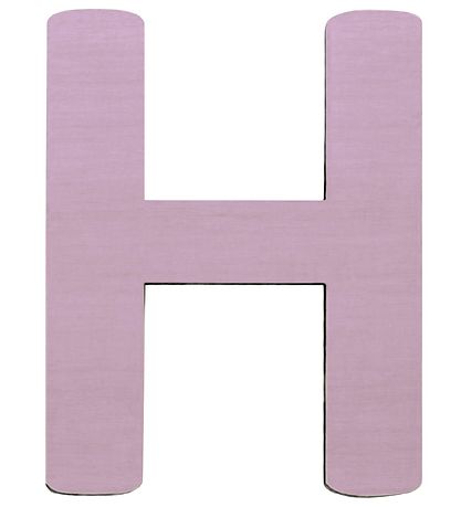 Sebra Holz Buchstaben - H - Pastel Sebra Holz Buchstaben - H - Pastel
