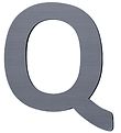 Sebra Houten Letters - Q - Grijs