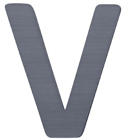 Sebra Holz Buchstaben - V - Grau