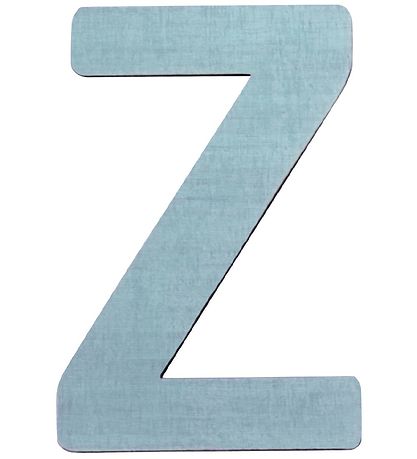 Sebra Holz Buchstaben - Z - Pastel Sebra Holz Buchstaben - Z - Pastel