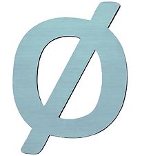 Sebra Wooden Letter - Ø - Pastel Boy Sebra Wooden Letter - Ø - Pastel Boy