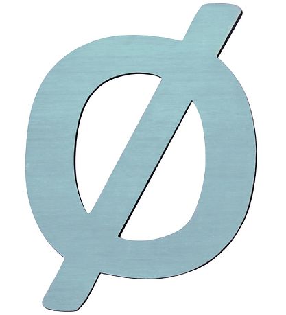 Sebra Holz Buchstaben - Ø - Pastel Boy Sebra Holz Buchstaben - Ø - Pastel Boy
