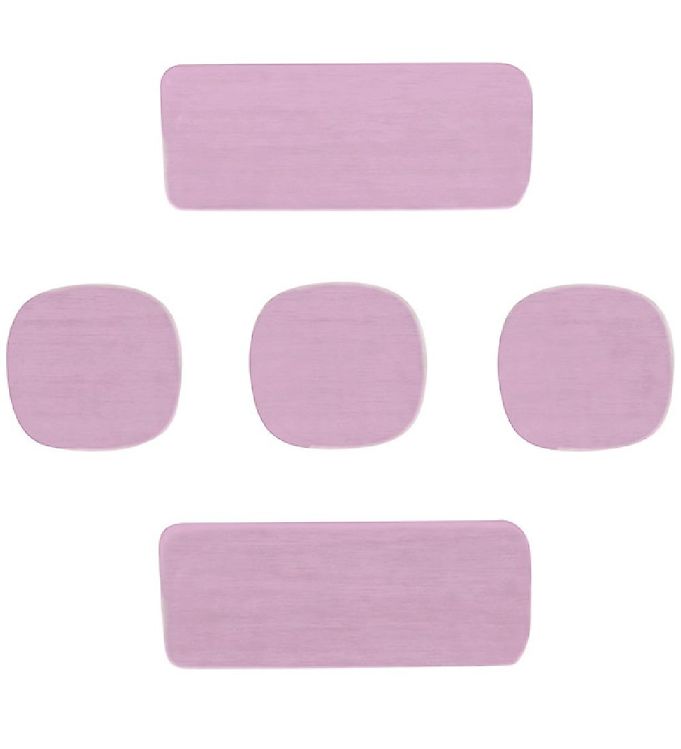 Sebra Træbogstaver - Tegn - Pastel Pige