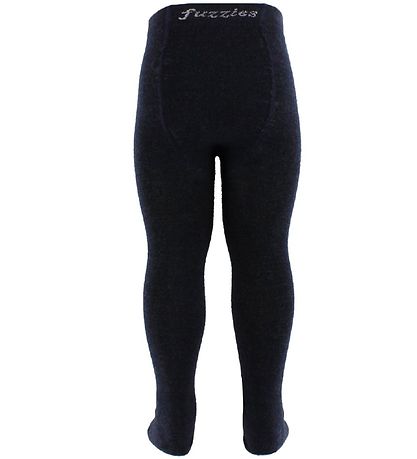 Collants Fuzzies - Laine - Bleu Marine Collants Fuzzies - Laine - Bleu Marine
