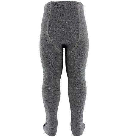 Fuzzies Tights - Wool/Cotton - Grey Melange Fuzzies Tights - Wool/Cotton - Grey Melange
