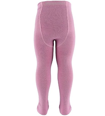 Fuzzies Strømpebukser - Uld/Bomuld - Gl. Rosa