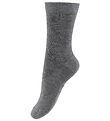 Fuzzies Socks - Wool/Cotton - Grey Melange Fuzzies Socks - Wool/Cotton - Grey Melange