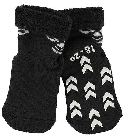 Hummel Babysokken - HMLSnubbie - Zwart m. Dupper Hummel Babysokken - HMLSnubbie - Zwart m. Dupper