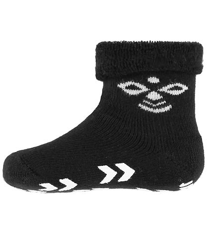 Hummel Babysokken - HMLSnubbie - Zwart m. Dupper Hummel Babysokken - HMLSnubbie - Zwart m. Dupper