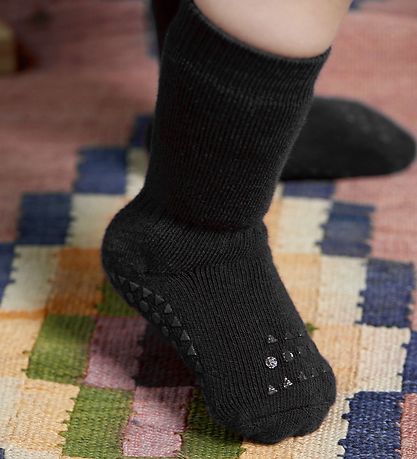 GoBabyGo Skridsikre Strømper - Navy