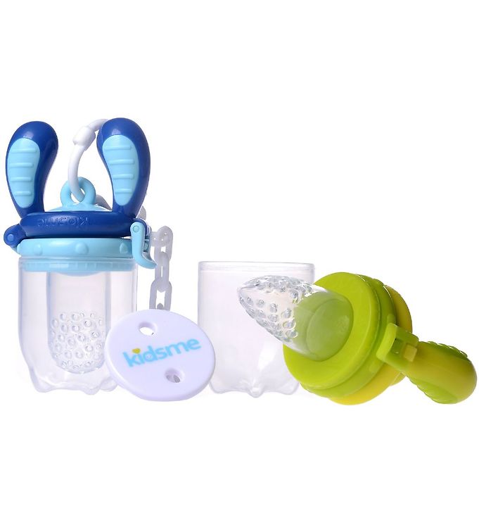 KidsMe Food Feeder - 2-pak - Blå/Lime