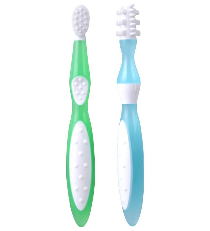 KidsMe Min Første Tandbørste - Blå/Grøn